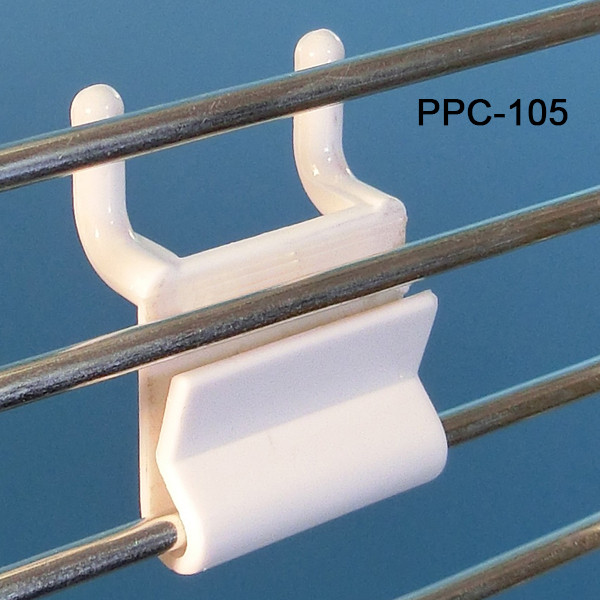 Ppc Clip Power Wing Clip for Pegboard & Slatwall, PPC-105