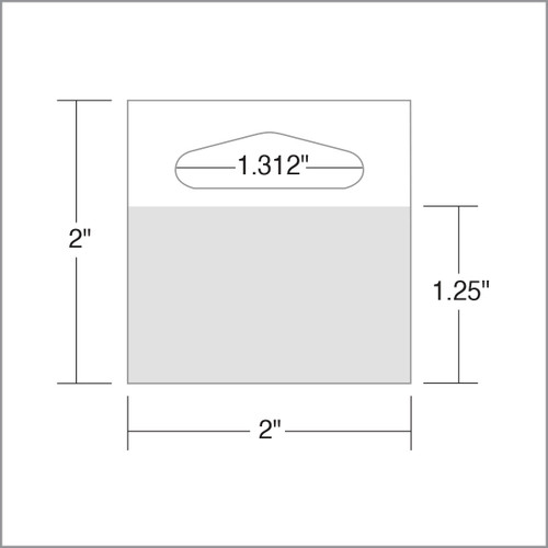 Delta Style Flexible Hang Tab, ETP-10. In-stock now and ready to ship! By Clip Strip Corp.