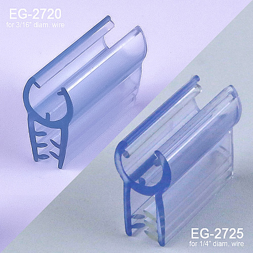 Grip-Tite™ Wire Flag or Flush Sign Holder, EG-2720/EG-2725. by the inventor of the Clip Strip® Merchandiser