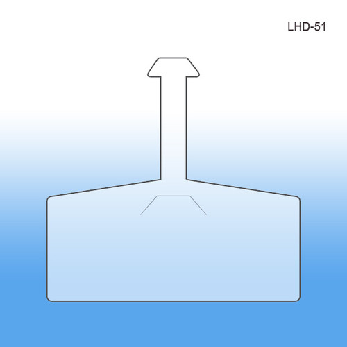 Econo Tag Extra Wide Wire Label Holder | Display Signs, LHD-51. In-Stock Now And Ready For Same Day Shipping!