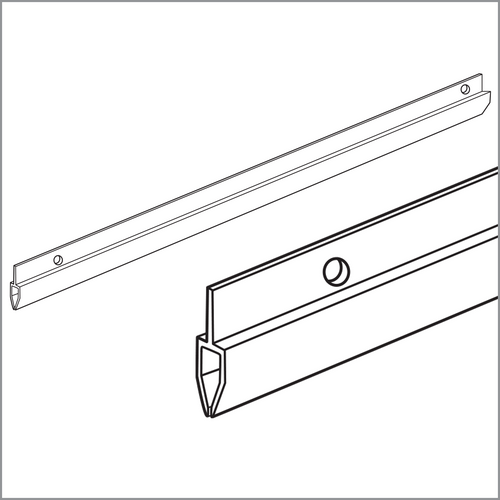 22  inch long Easy Banner Hanger, #837 Series, In-stock now and ready to ship! By Clip Strip Corp.