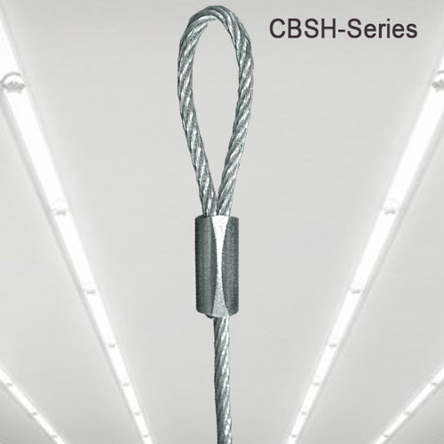 Clip Strip Corp.'s Ceiling Cable with Looped Ends, CBSH-Series