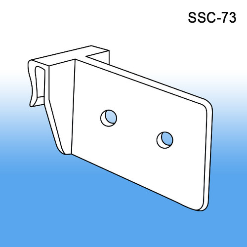Clip Strip Corp.'s point-of-purchase Strong Clip Style Vertical Corrugated Shelf Support, SSC-73