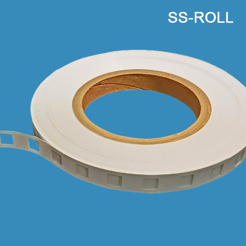 Easy to Use Sticky Strips™ on a Roll, Adhesive Display Strips, SS-Roll