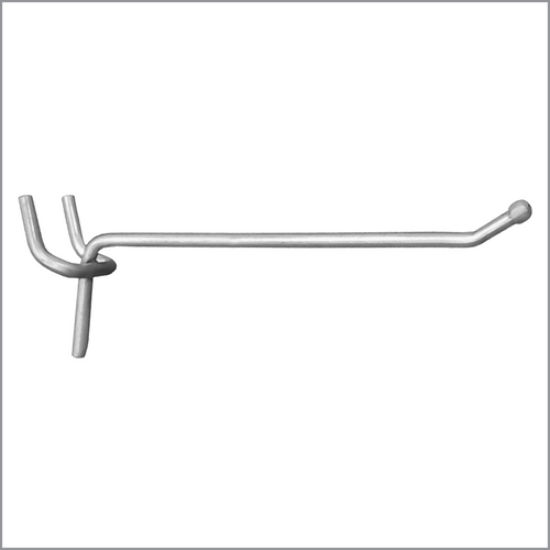 Clip Strip Corp.'s. 4", 6", 8", 10", & 12", metal pegboard hooks, product merchandising, PBH-M-Series