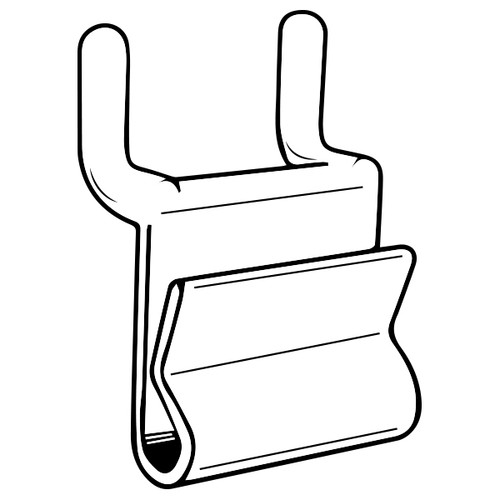 Clip Strip Corp.'s Power Wing Clip for Pegboard & Slatwall, PPC-105