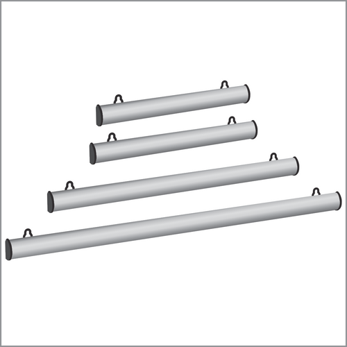 Classic Beautiful aluminum banner hanger, up-scale, 22", 24", 36" & 48", CABH-Series