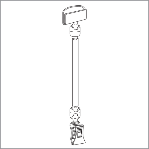 Roto POP Clips - Extended Sign Holders | Clip Strip Corp., RC-3000