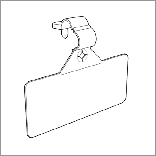 Secure - Lok Wire Label Holder | Plastic Sign Holders, Item# LHD-4