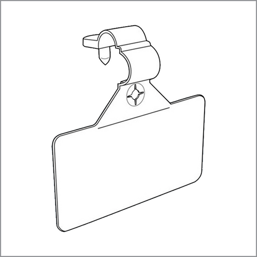 Locking UPC Label Holder, LHD-5, by Clip Strip Corp.