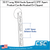 Clip Strip® Merchandising Strip, with 12 hooks and 3 Suction Cups, CS-12SC. Affordable merchandising display strip.