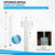 Posi-Lok™ Clip Strip® Merchandiser - 12 Hook Retail Display Strip with Header, 24" Length,