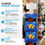 Posi-Lok™ Clip Strip® Merchandiser - 12 Hook Retail Display Strip with Header, 24" Length,