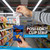 Posi-Lok™ Clip Strip® Merchandiser - 12 Hook Retail Display Strip with Header, 24" Length,