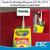 Clip Strip Corp.'s Point-Of-Purchase Metal Clip Strip® Merchandising Strip, 6 Hook Stations, MS-16