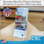 Tri-fold Brochure Holder, C-104, Acrylic, by Clip Strip Corp.