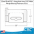 This hang tab stays flush to the packaging during transit but will "fold up" when merchandising product, ETR-15