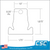 Clam Shell Adapter Hang Tab, perfect solution for hanging clam shell packaging on Clip Strips®, CSAT-1750