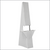 Clip Strip Corp.'s 7", Double Wing, Self Stick, 32 point SBS Cardboard Easel, BEB-1236W