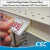 Clip Strip Corp.'s point-of-purchase gondola price channel label holder, LSC-482