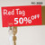 Swivel roto magnetic clip sign holder, RC-2600. by the inventor of the Clip Strip® Merchandiser