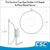 Suction Cup With Hook - Sign Holder for Glass and Windows, 70158H