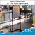Floor Bulletin Frame Sign Holder with Rectangular Tube Base, FBSH-2228. Offered By Clip Strip Corp.