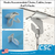 Aluminum Ceiling J Hook, Right Angle, 7028R. In-stock now and ready to ship! By Clip Strip Corp.