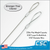 Ceiling Cable with Looped Ends, 6" to 48" Lengths, CBSH-Series. By Clip Strip Corp.
1-800.425.4778
