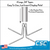 Wire Feet - Litho Retail Display Poles, WF-Series, by Clip Strip Corp.