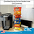 Metal Clip Strip® Free Standing Counter Snack Rack, with One Wand, 12 Hooks, FSS-1