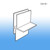 Corrugated Shelf Support Insert – Single Capacity, point-of-purchase Display Construction, CSS-451