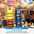 Free-Standing Snack Rack, 2 Wand – Countertop Metal Clip Strip Display with 30 Hooks for Impulse Sales,