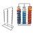Free-Standing Snack Rack, 3 Wand – Countertop Metal Clip Strip Display with 45 Hooks for Impulse Sales,