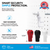 Anti-Theft Peg Hook Locks – Secure Stop Locks for Retail Peg Hooks, Greatly Reduces Shoplifting,