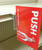 shelf top flexible aisle violator, STGT-401. In-stock now and ready to ship! By Clip Strip Corp.