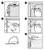 Step-by-step installation guide for wall-mounted aluminum snap frame with snap-open sides for quick poster replacement, Item# CSF59-8511 