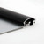 Open black metal snap frame showing easy snap-open design for inserting posters, signs and glare-resistant protective cover, Item# CSF1-3040