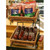 Point-Of-Purchase wicker basket style countertop display, WBCD-220, by Clip Strip Corp.