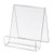 3.50 inch wide acrylic display easel, ADE-34. By Clip Strip Corp.  •  1-800.425.4778