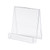 5.5" x 6.0" acrylic display easel, ADE-56. In-stock now and ready to ship! By Clip Strip Corp.