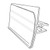 Clip Strip Corp.'s Reusable, Data-Tag™ Label Holder for 4 to 5 Gauge Metal Scan Hooks, DTL-95-45