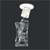 Clip Strip Corp.'s Roto Clip Sign Holder, with Adhesive, RC-1200