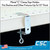 Metal C-Clamp for shelves and other fixtures, MCCB-2, in stock and ready to ship by Clip Strip Corp.
