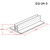 Grip-Tite Sign Holder, 3 inches long, 3/4 inches Tall and 1 inch Wide, EG-24-3