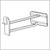 Display Hook with Built-On Scan Plate for Corrugated and Wire Displays, PHSCW-4