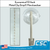 Clip Strip Corp.'s, Off-White Metal Merchandising Strip, MS-32SC. In-Stock Now And Ready For Same Day Shipping!