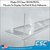 SD-FF-48 Slim-Line Shelf Edge Front Fence, Peel & Stick, 48" Long, Offered By Clip Strip Corp.