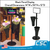 Floral Display Stand with durable plastic vases and a built-in sign frame
