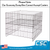 Large-Capacity 36" Wire Dump Bin – Ideal for Bulk, Promo & Clearance Displays, WDB-36S-BK